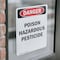 Signmission Poison Hazardous Pesticide Danger Sign, Vinyl Decal, 3.5in W x 5in L, 2PK OS-2PACK-DS-D-35-V-1979 - alternate 4